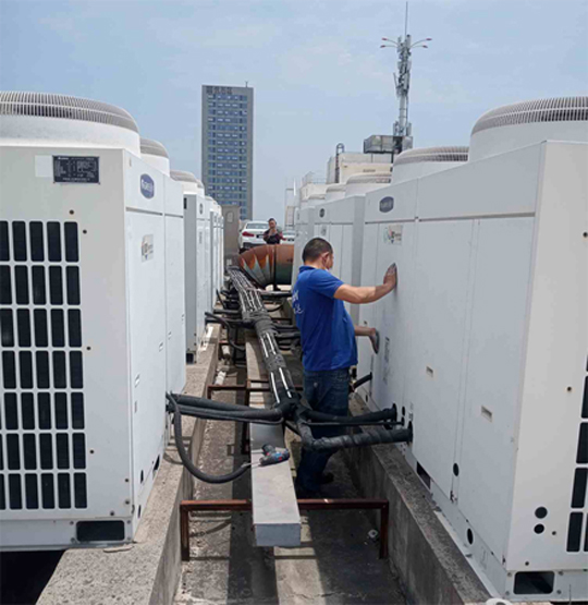 赤坎中央空调制热和不制冷系统维修方法